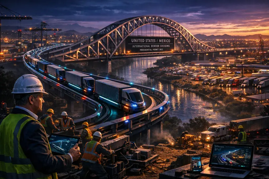 Green Corridors Accelerates Prototypes for Elevated Freight Bridge at Laredo Border