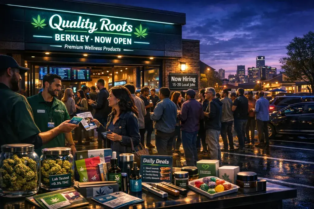 Quality Roots Expands Access with Berkley Retail Launch in April 2023