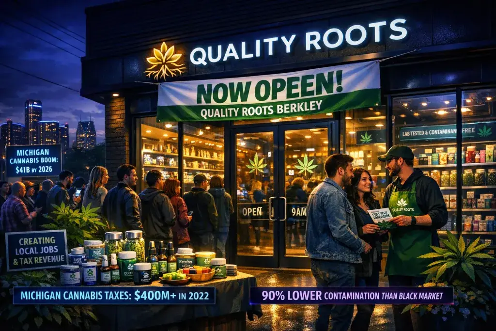Quality Roots Launches Berkley Retail Site, Boosting Local Cannabis Access