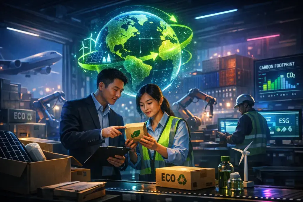 Cross-Border E-Commerce Drives Firms Toward Green Innovation