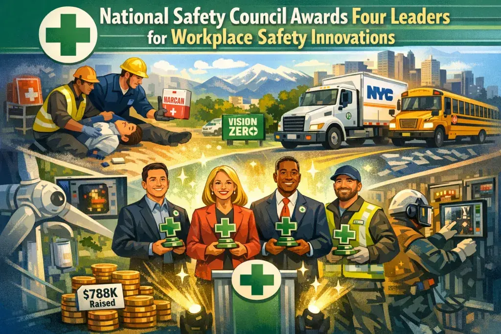 National Safety Council Awards Four Leaders for Workplace Safety Innovations