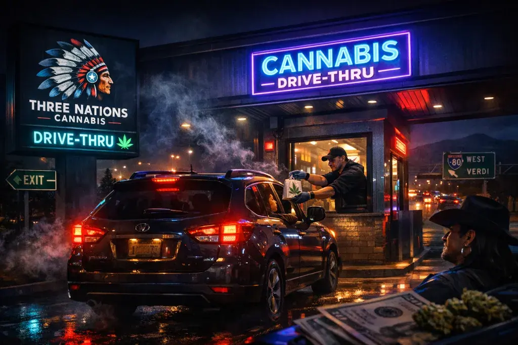 Reno-Sparks Indian Colony Launches Drive-Through Cannabis Dispensaries in South Reno and Verdi