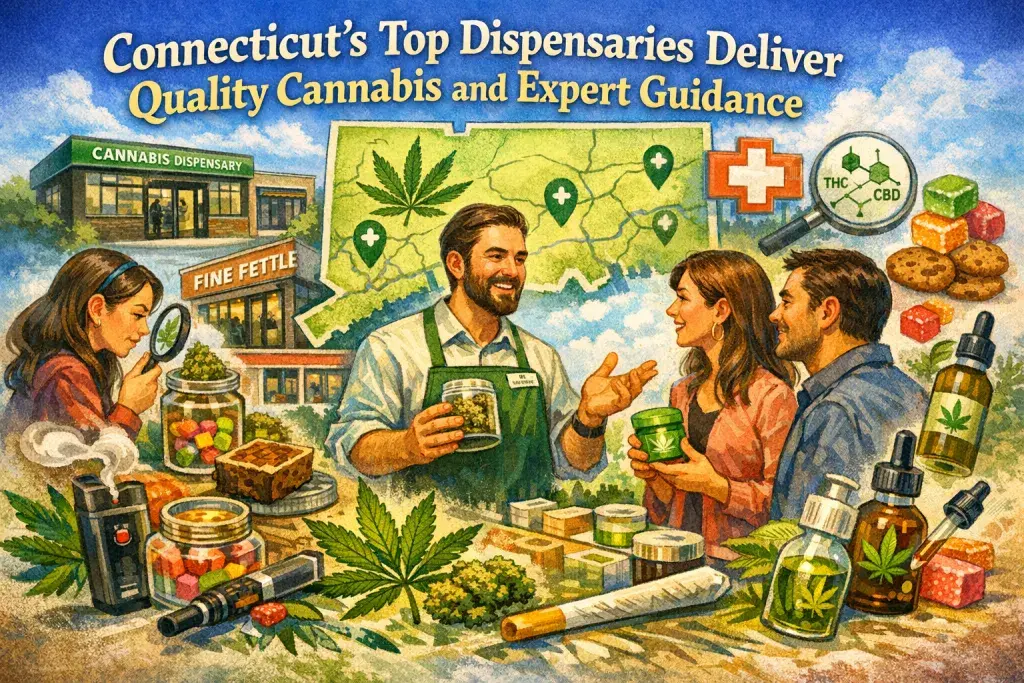 Connecticut's Top Dispensaries Deliver Quality Cannabis and Expert Guidance