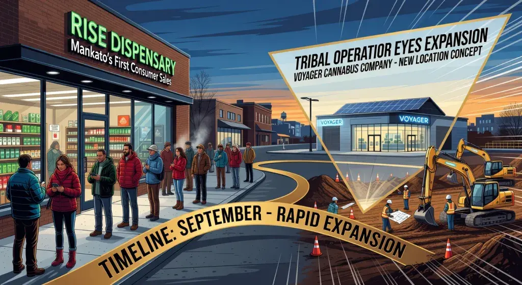 Mankato's Cannabis Dispensary Slots Fill Fast as Tribal Operation Eyes Expansion