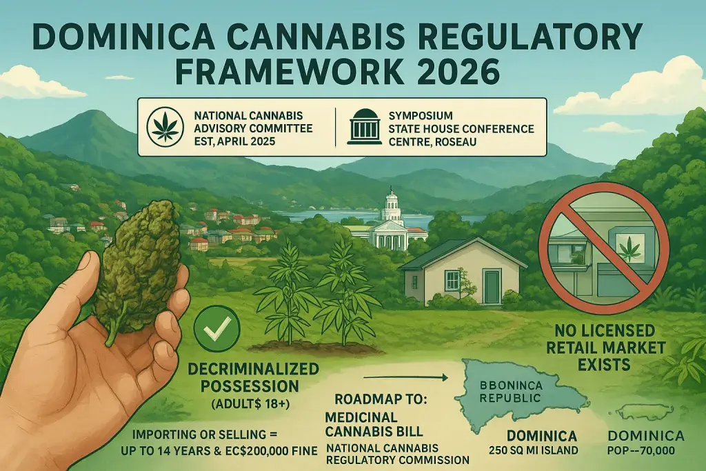 Dominica Builds Its Cannabis Regulatory Framework While Retail Access Remains Closed