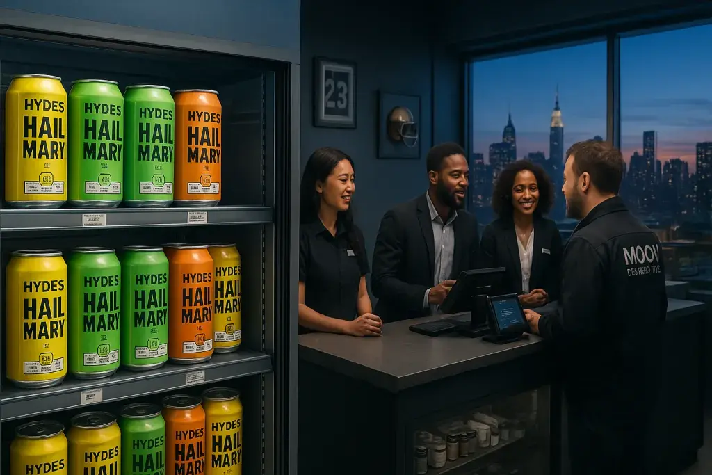 Cannabis Beverage Brand Backed By Former NFL Safety Enters New York Market