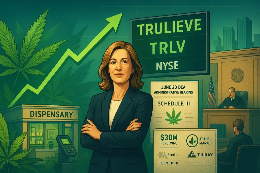 Cannabis ETF Hits 2026 High as Trulieve Listing Fuels Rescheduling Bets