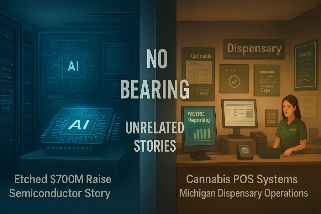 AI Chipmaker's $21 Billion Valuation Has No Bearing on Cannabis Retail