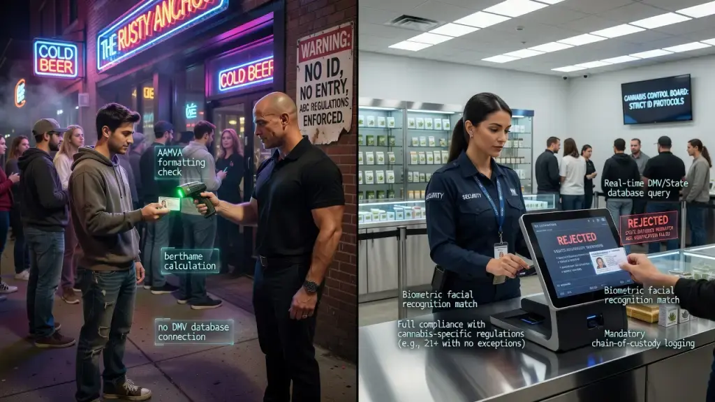 Why Dispensary ID Scanners Reject Cards That Bars Accept