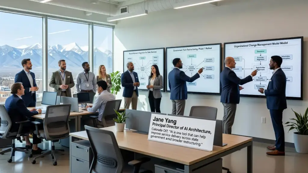Colorado’s first principal director of AI architecture, Jane Yang, said she views AI technology as one tool that can help improve service delivery across the state government amid a broader restructuring effort.