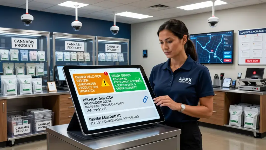 Dispensary Delivery Operations Gain Structure With Order-to-Dispatch Tracking
