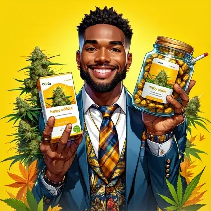 Curio Wellness Launches Happy Eddie Cannabis Brand with Potomac Housewives Star