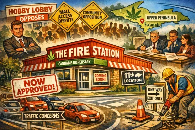 The Fire Station Gains Approval for 11th Marijuana Retail Site in Escanaba