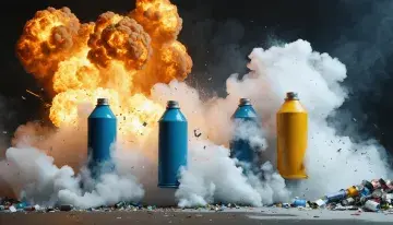 Nitrous Oxide Canisters Ignite Explosions at Metro Vancouver Waste Facilities