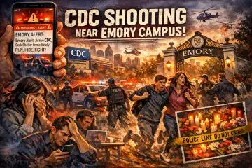 Emory University Alerts Ignite National Panic Over CDC Shooting Near Atlanta Campus