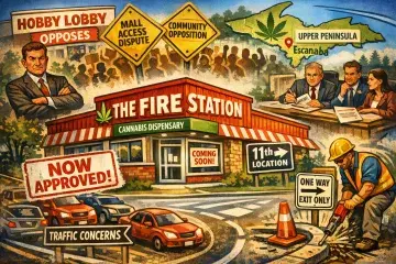 The Fire Station Gains Approval for 11th Marijuana Retail Site in Escanaba