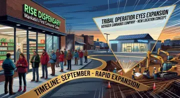 Mankato's Cannabis Dispensary Slots Fill Fast as Tribal Operation Eyes Expansion