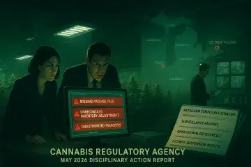 Michigan Regulators Cite 16 Cannabis Businesses as METRC Failures Dominate May Enforcement Report