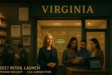 Virginia Sets 2027 Retail Cannabis Launch With Sweeping New Compliance Rules