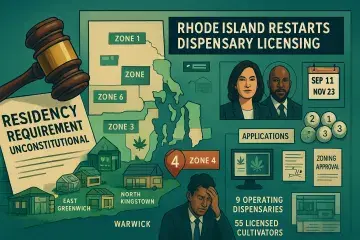 Rhode Island Restarts Dispensary Licensing After Residency Ruling Voided Applications
